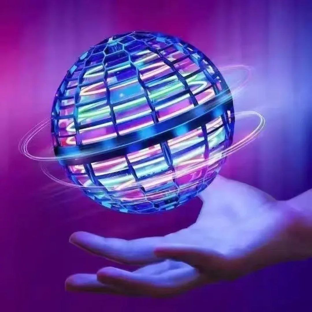 UFO Flying Spinner LED Ball